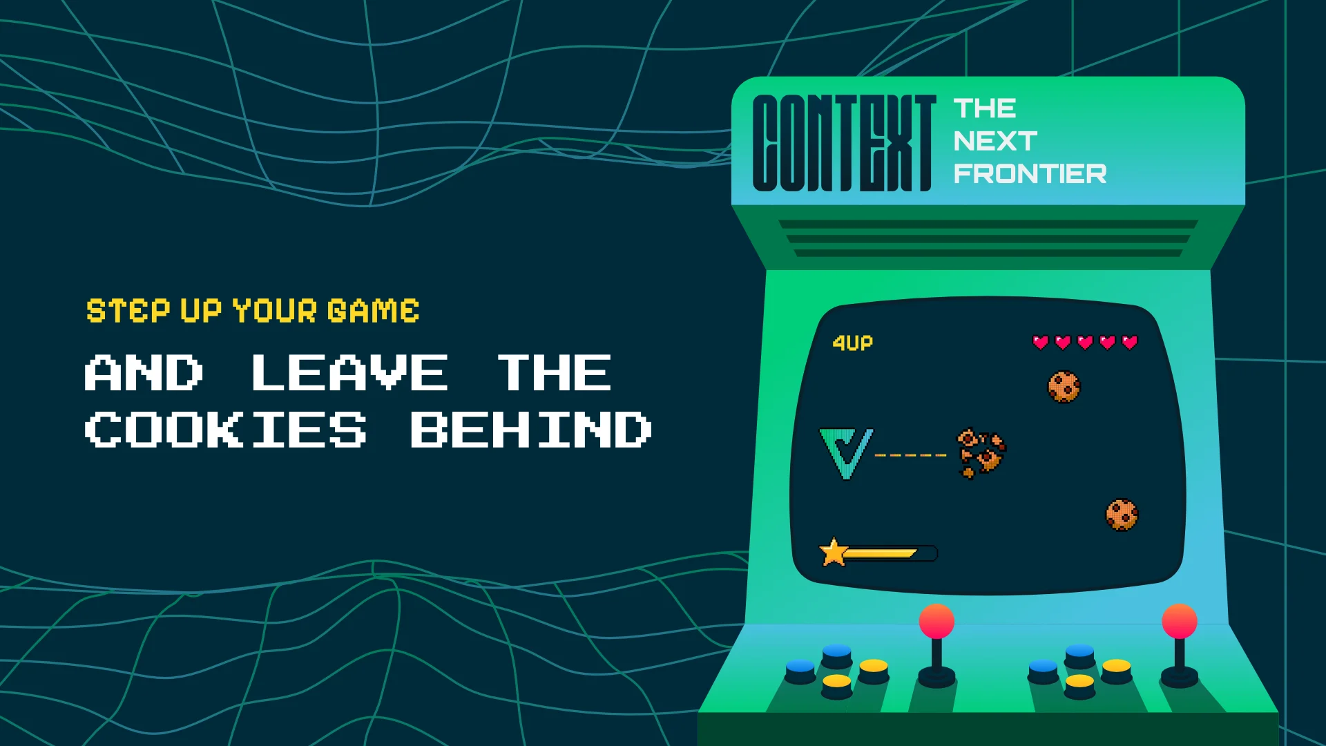 Keyart for the Cookieless Playbook campaign for GumGum